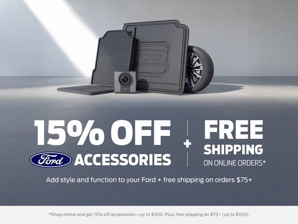 Give Your Ford an Upgrade With Genuine Accessories