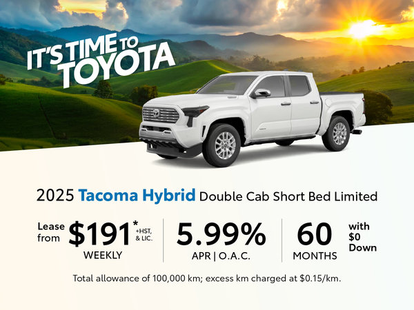 2025 Toyota Tacoma Hybrid Lease Offer