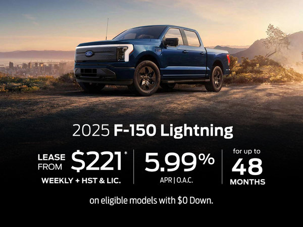 2025 Ford F-150 Lightning Special Offer