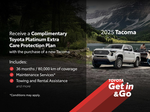 2025 Toyota Tacoma Special Offer