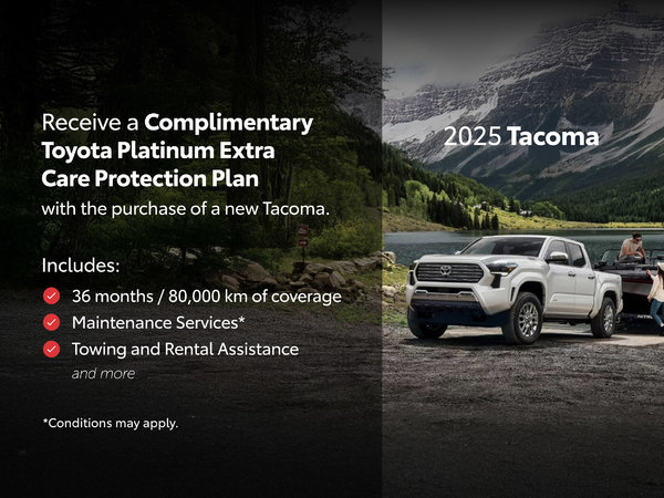 2025 Toyota Tacoma Special Offer