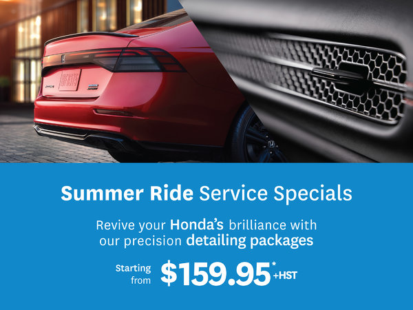 Detailing Summer Specials