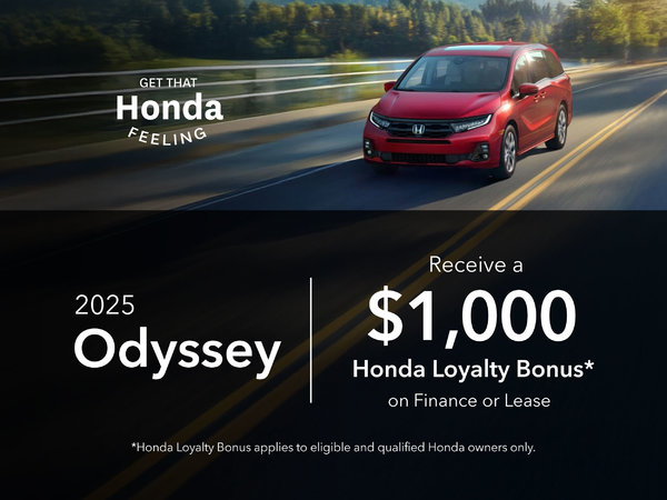 2025 Honda Odyssey