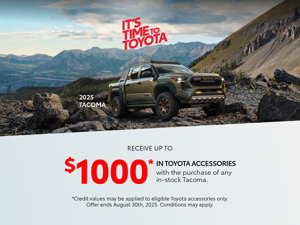 2025 Toyota Tacoma Offer