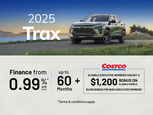2025 Chevrolet Trax - Finance Offer in Scarborough, Toronto