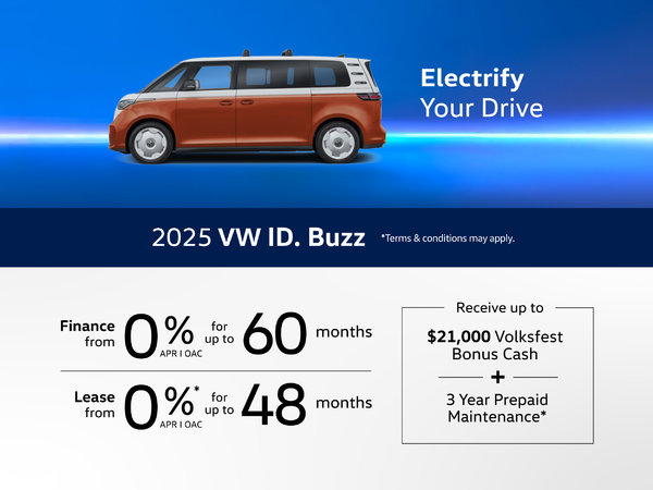 2025 Volkswagen ID. Buzz Lease and Finance Offers