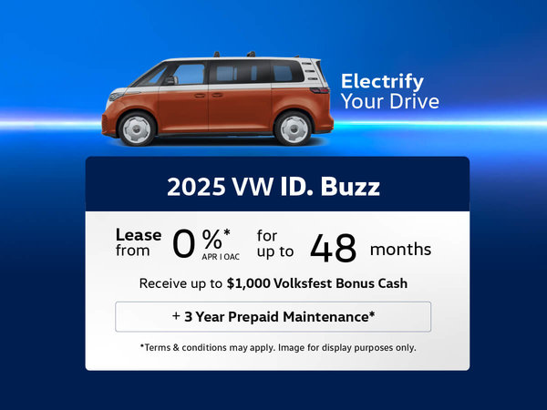 2025 Volkswagen ID. Buzz Lease and Finance Offers
