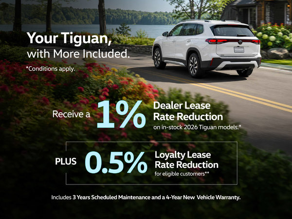 2026 VW Tiguan Offers