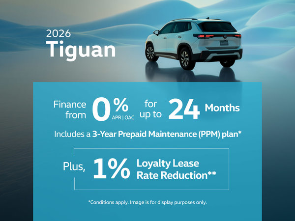 2026 VW Tiguan Offers
