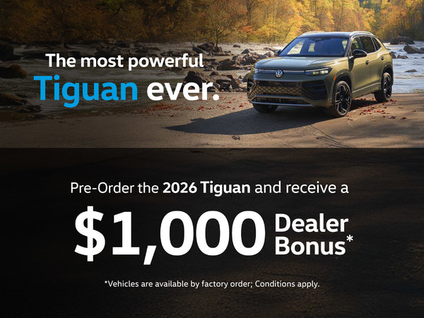 2026 VW Tiguan Offer