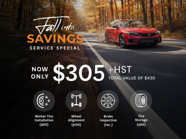 Fall Service Special - Package 1