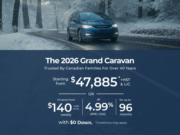 2026 Chrysler Grand Caravan Offer