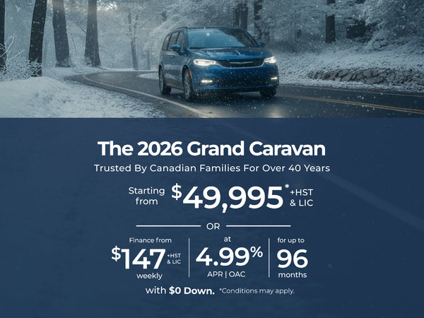 2026 Chrysler Grand Caravan Offer