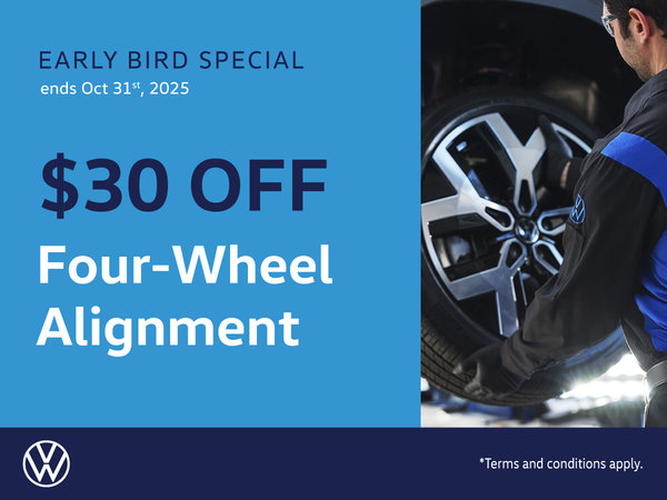 Early Bird Special - Wheel Alignment