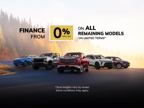 0% Financing on 2025 Model Year