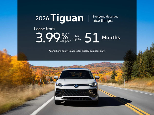 2026 VW Tiguan Lease Offer