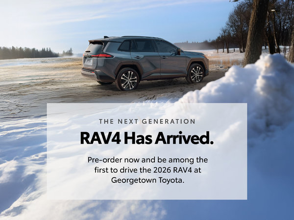 Pre-order the All-New 2026 Toyota RAV4