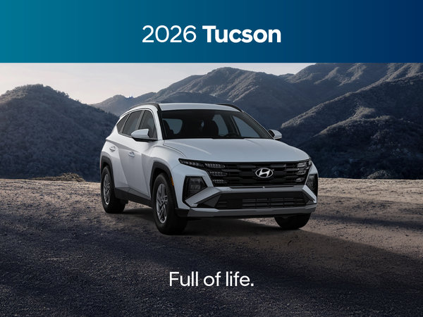 2026 Hyundai Tucson Finance Offer