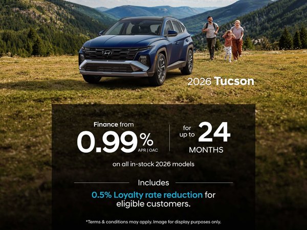 2026 Hyundai Tucson Special Offer