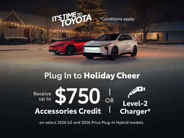 2026 bZ and 2026 Prius Plug-in Hybrid Special Offer