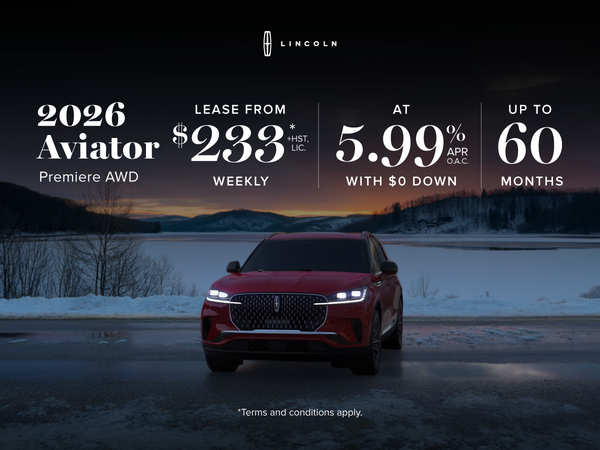 2026 Lincoln Aviator - Special Offer