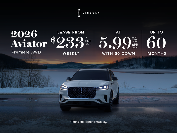 2026 Lincoln Aviator - Special Offer