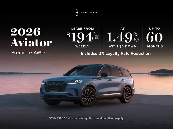 2026 Lincoln Aviator - Special Offer
