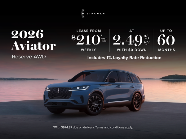 2026 Lincoln Aviator - Special Offer