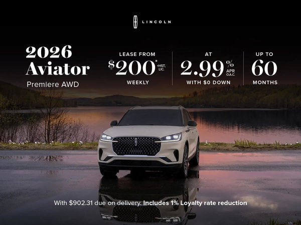 2026 Lincoln Aviator - Special Offer