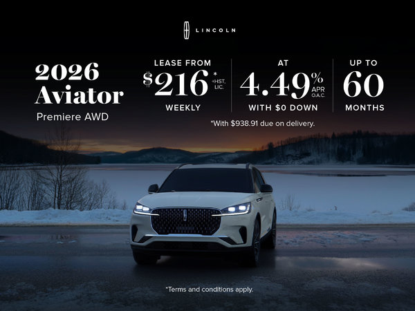 2026 Lincoln Aviator - Special Offer