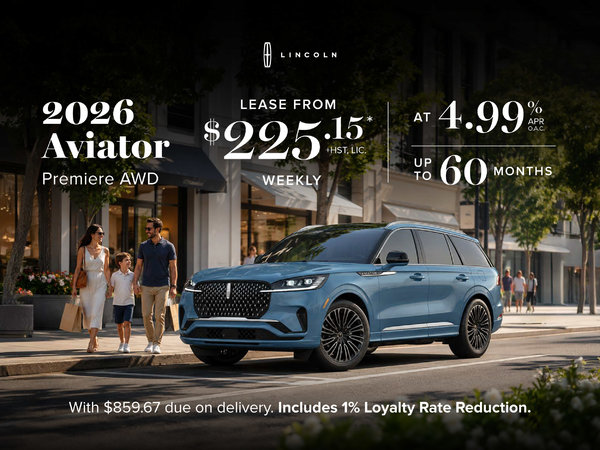 2026 Lincoln Aviator - Special Offer