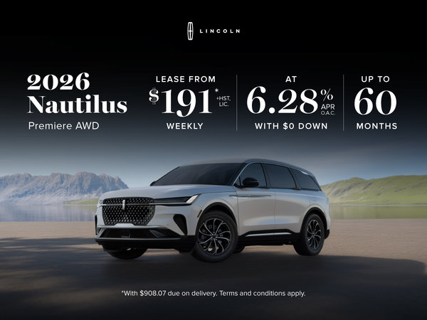 2026 Lincoln  Nautilus - Special Offer