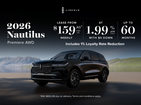 2026 Lincoln  Nautilus - Special Offer