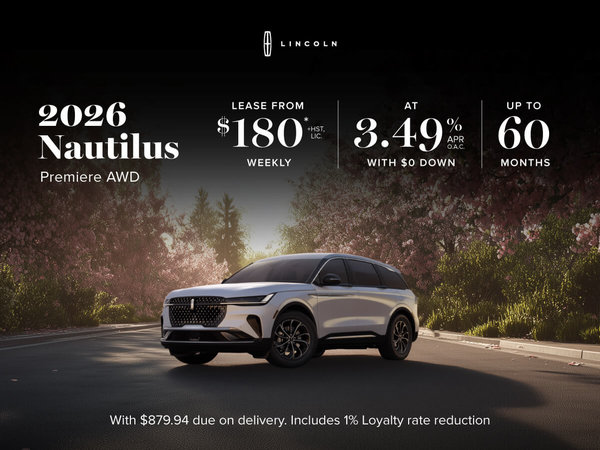 2026 Lincoln  Nautilus - Special Offer