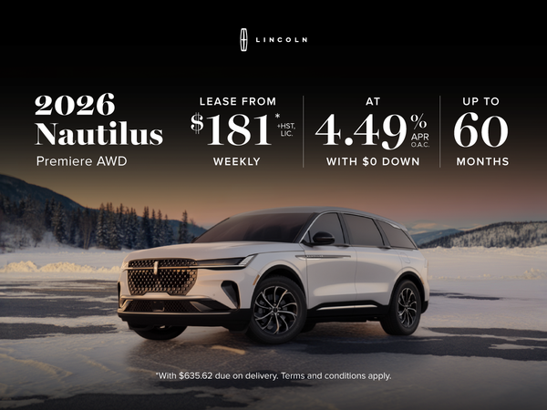 2026 Lincoln  Nautilus - Special Offer