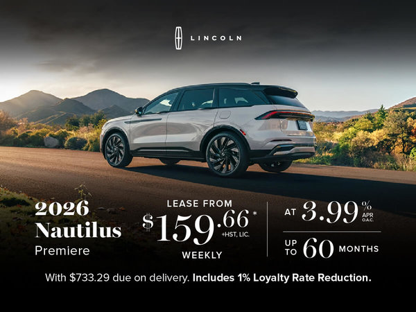 2026 Lincoln  Nautilus - Special Offer