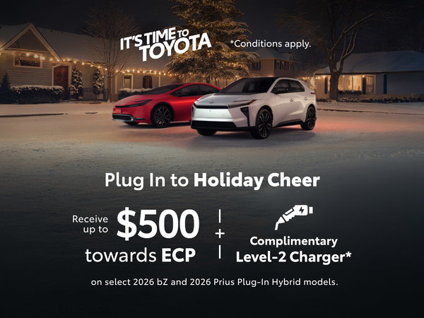 2026 bZ and 2026 Prius Plug-in Hybrid Special Offer