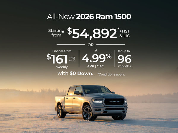 2026 Ram 1500 Offer