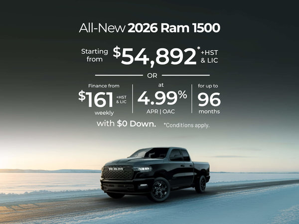 2026 Ram 1500 Offer