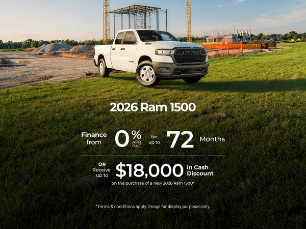 2026 Ram 1500 Offer