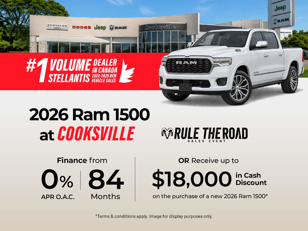 2026 Ram 1500 Offer