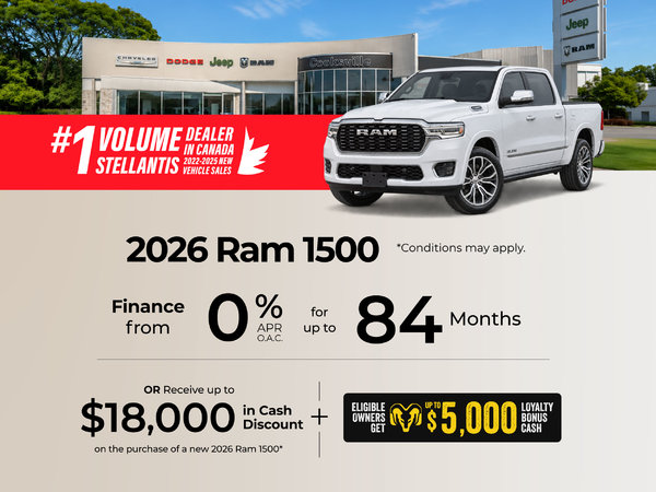 2026 Ram 1500 Offer