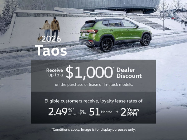2026 VW Taos Offer