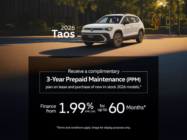 2026 VW Taos Offer