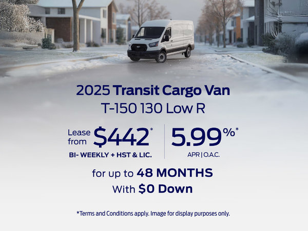 2025 Ford Transit Special Offer