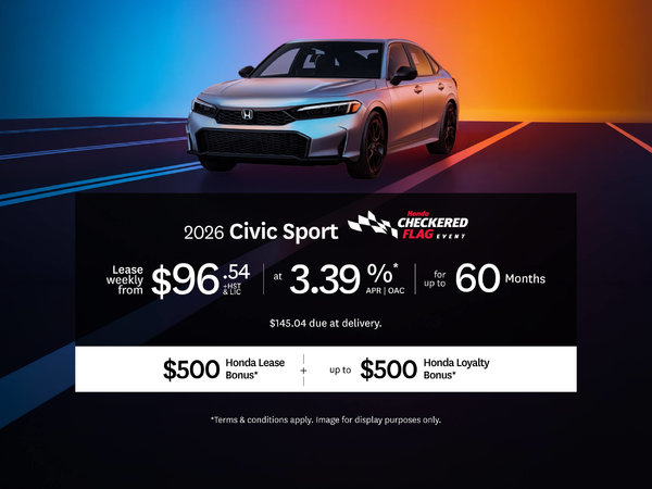 2026 Honda Civic Lease Offer
