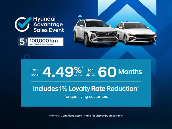 Hyundai Advantage Sales Event
