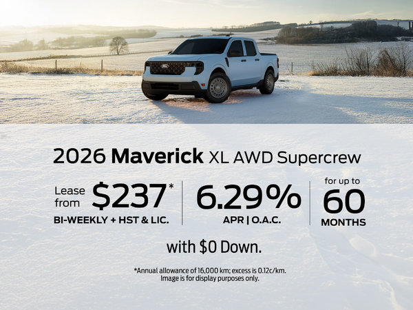 2026 Ford Maverick - Special Offer