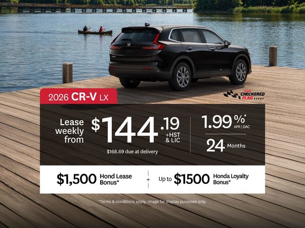 CR-V Lease Offer at Orangeville