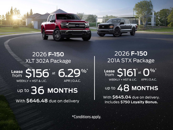 2026 Ford F-150 - Factory Order Offer